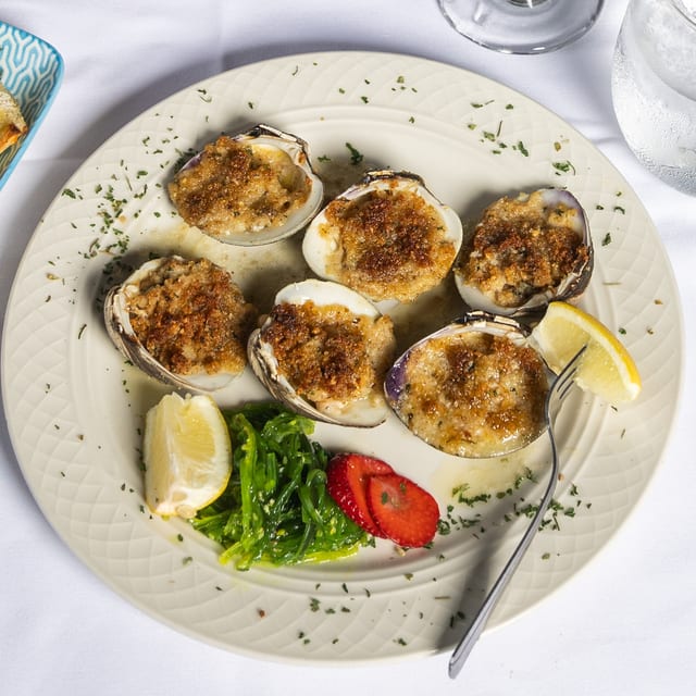 Oysters on the Shell.